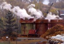 Joe Paquet, "Rust," 36 x 48 in.