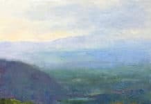 Painting outdoors in Virginia