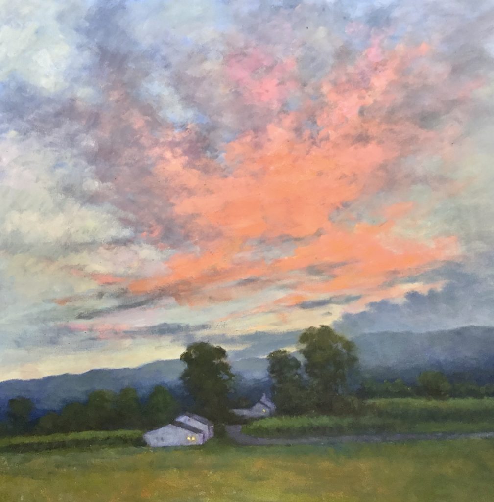 Painting outdoors in Virginia