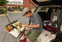 Two From Arkansas Win Big at Easels in Frederick
