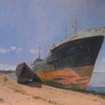 Painting Wrecks in England