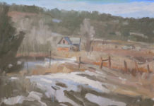 An Eight-Trout Painting