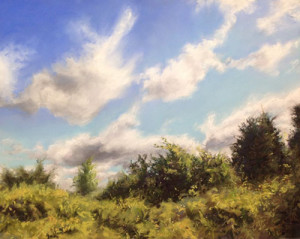 "Beautiful Day," by Doreen St. John, 2015, pastel on panel, 16 x 20 in.