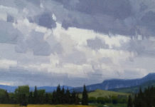 RMPAP Members Paint Iconic Tetons