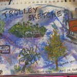 Urban Sketching: Touring by Trolley in San Diego