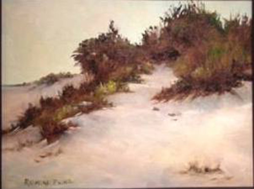 “Assateague Dunes,” by Ray Ewing. First Place at Artists Paint OC