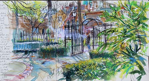 “Alec Clifton-Taylor Memorial Garden,” by Nick Andrew