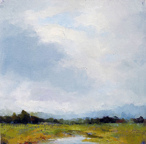 “Light and Air,” by Steven McDonald, 2016, oil, 12 x 12 in.