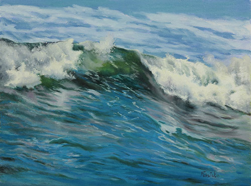 Painting ocean water - “Making Waves"
