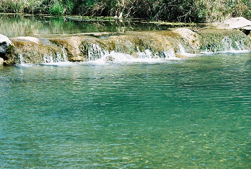Travertine Falls, Chickasaw National Recreation Area. Photo courtesy of National Park Service