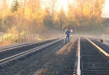 Parting Shot: Didn’t Hear That Lonesome Whistle Blowin’