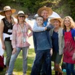 Having a great time during the 2016 Publisher’s Invitational in the Adirondack Mountains. Left to right: S. Pamela Reese, Nancy Howell, Brady Rhoads, Eric Rhoads, Susan Jositas, Michelle Byrne.