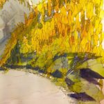 When a Watercolorist Has a Background in Stained Glass