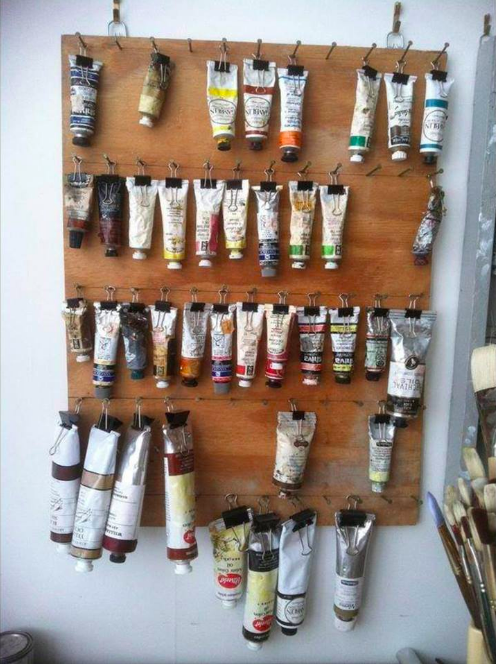 How to store paint tubes