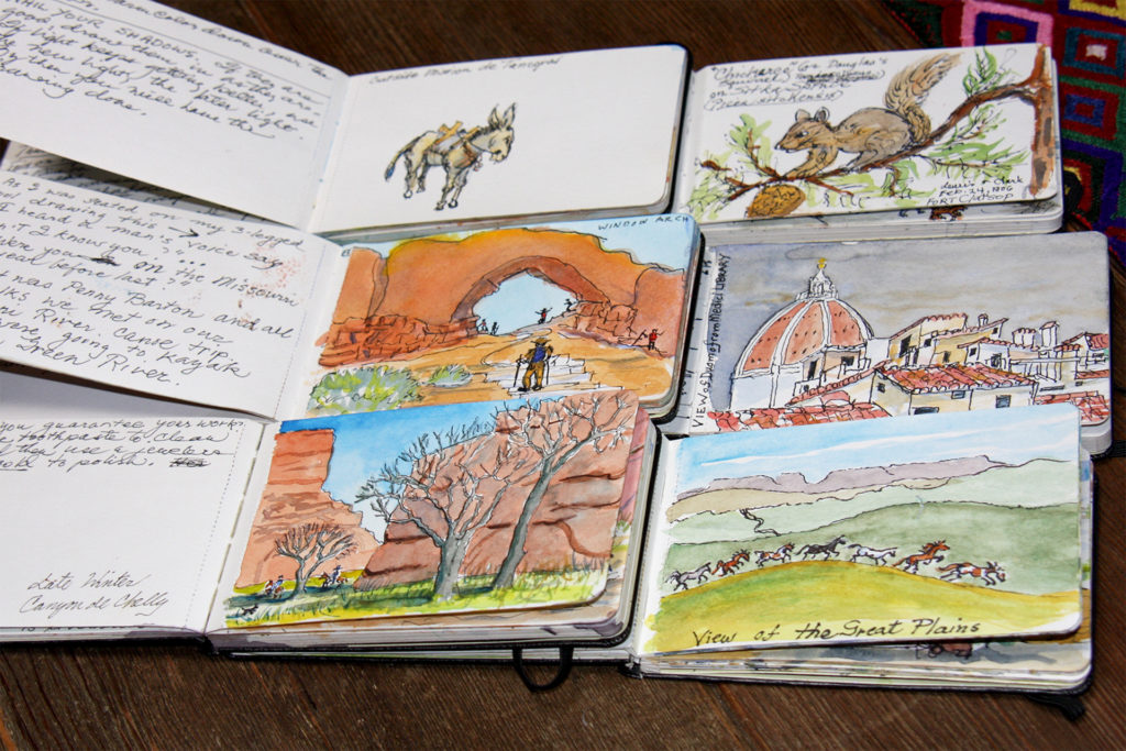 Sketchbooks by Patricia Welsh