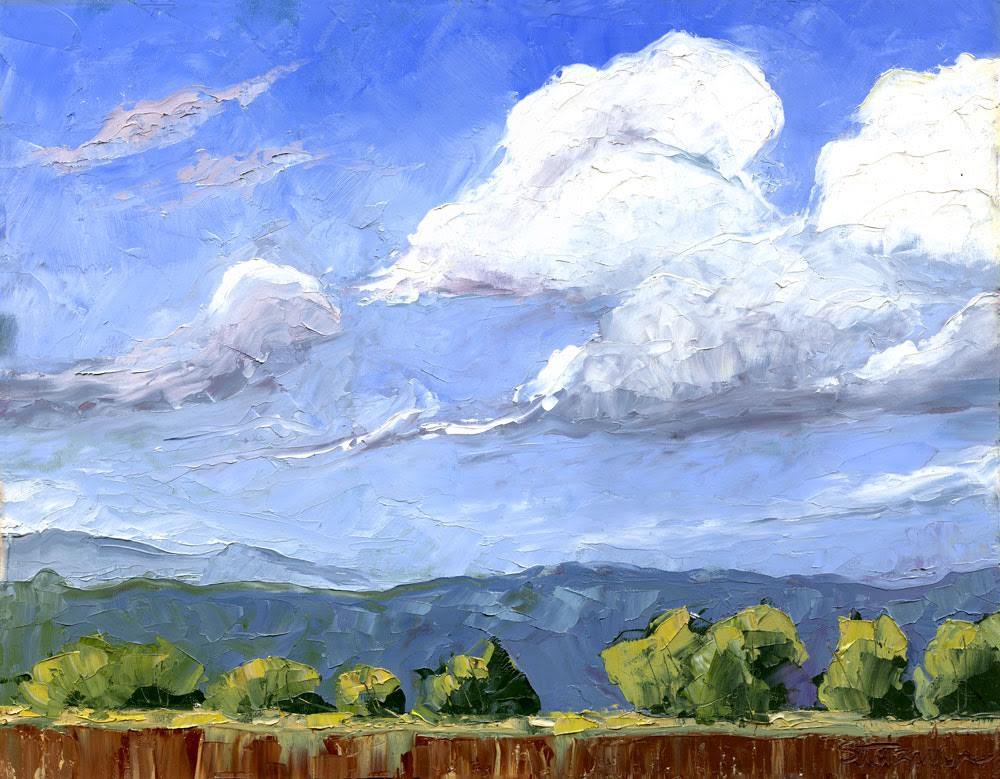 "Sunny Day," by Jeanette Stutzman, oil, 11 x 14 in.