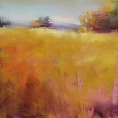 "Gold Abstract," by Marla Baggetta