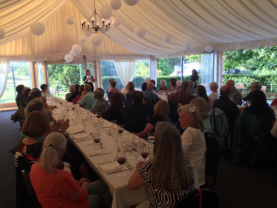 Everyone had a blast at the opening night dinner