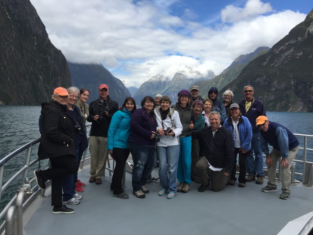 The lucky participants viewed many scenes on the boat trips arranged by Eric Rhoads.