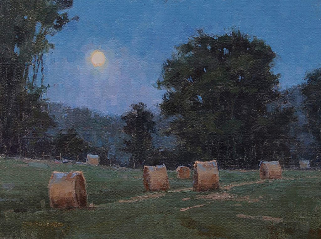 “Moonlighting,” by Diane Frossard. Award of Excellence from PleinAir magazine