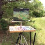 Pochade box for pastels