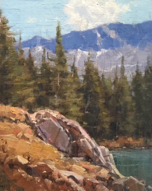 How to paint landscapes: Edges and Brushwork