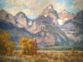 Become a Better Landscape Painter landscape painting of a mountain scene