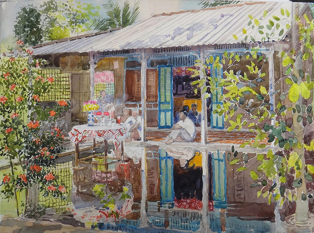 Plein air watercolor - OutdoorPainter.com