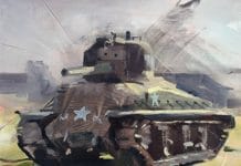 Painting Tanks and Militaria at Fort Leonard Wood