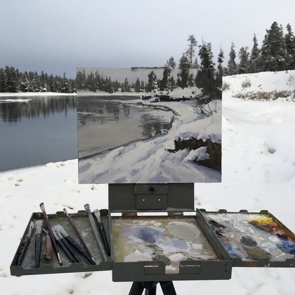 Aaron Schuerr plein air painting | PleinAir Today