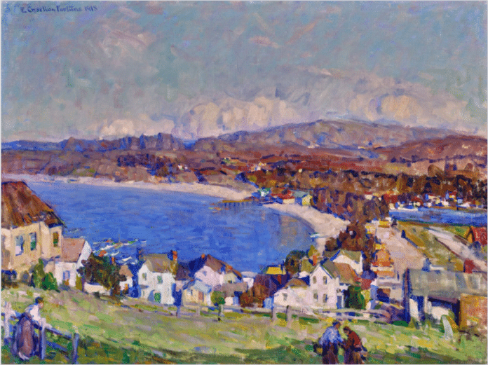 E Charlton Fortune painting