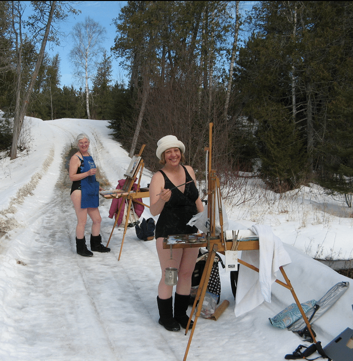 Painting in snow | PleinAir Today