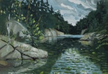 Forty Fridays, Same Scene, All En Plein Air Painting outdoors
