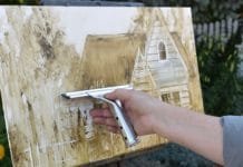Painting on Location Without Chemicals