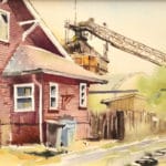 31 Days of Painting Watercolor Urbanscapes