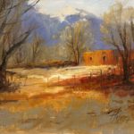 Painting of an adobe