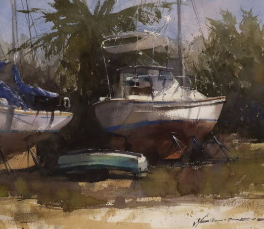 An Artist's Perspective On Boats, Buildings, and Brushes
