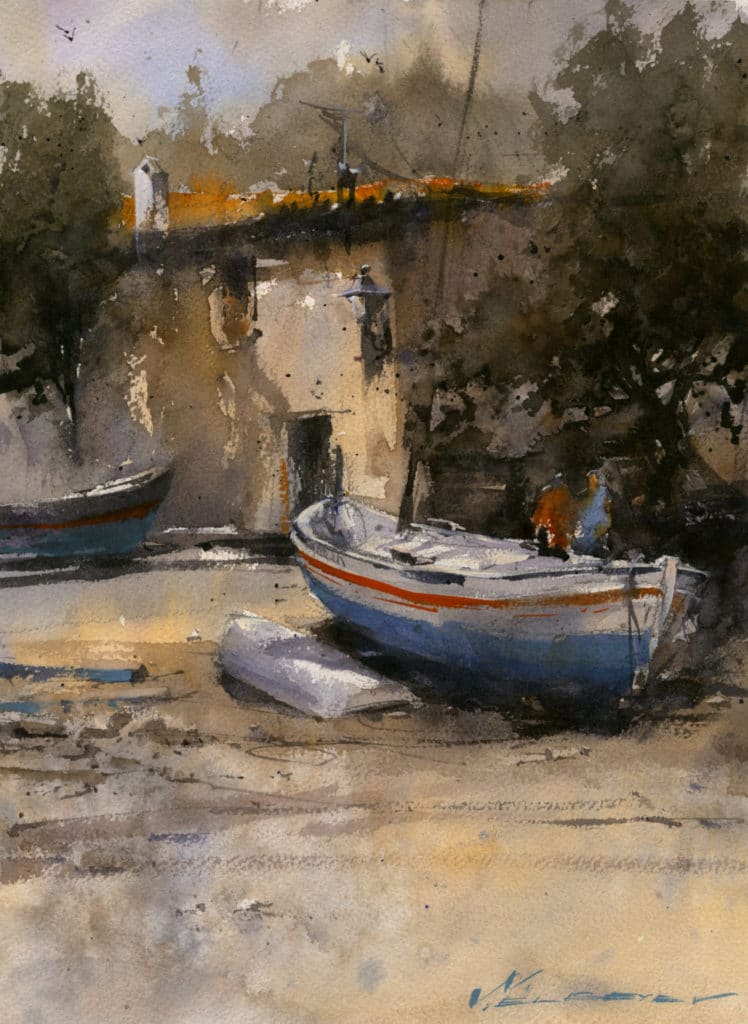 An Artist's Perspective On Boats, Buildings, and Brushes