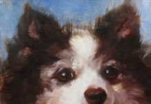 How to paint dog portraits - Johanne Mangi - Georgie