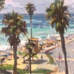 Painting palm trees - Jeff Markowsky at OutdoorPainter.com