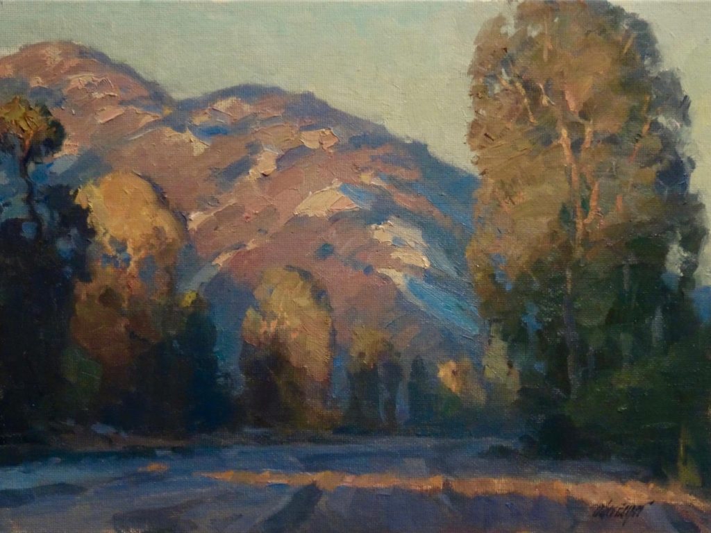 Plein air oil paintings - Michael Obermeyer