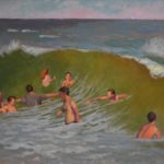 Painting Waves - John Slivjak art