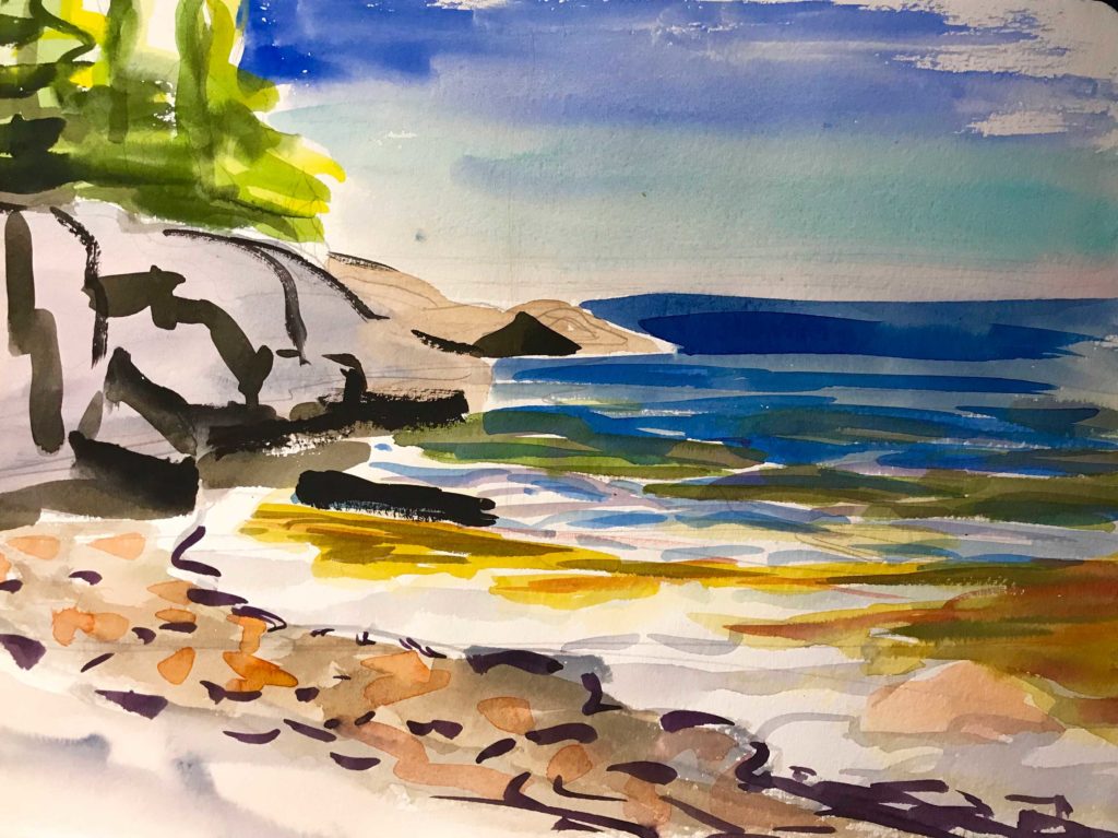 Watercolor paintings - Marjorie Glick