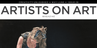 Artists on Art (May/June 2018) cover art by James Earley