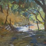 Plein air landscape paintings by Marc Dalessio - OutdoorPainter.com