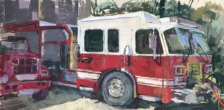 Painting with pastels - Nancie King Mertz, OutdoorPainter.com