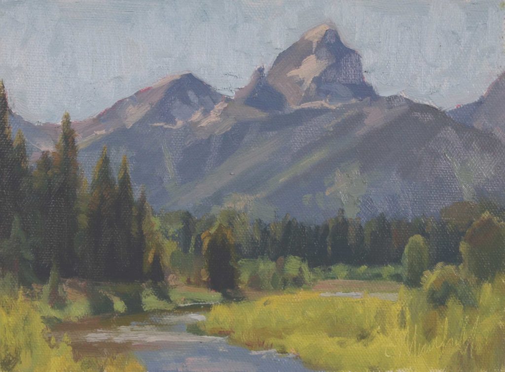 Plein air artist Chuck Marshall, OutdoorPainter.com