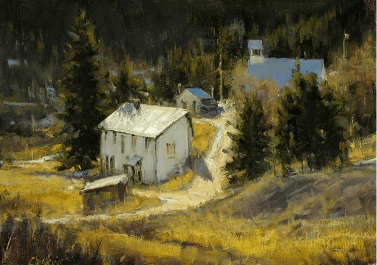 What is plein air painting?