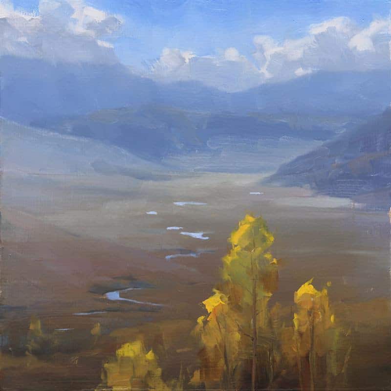 Landscape paintings by Dave Santillanes - OutdoorPainter.com