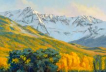 Painting Landscapes: Aspen Trees Painting landscapes - Bob Rohm - OutdoorPainter.com